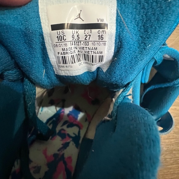 Nike Air Jordan 6 Retro Toddler size 10 - Picture 8 of 9